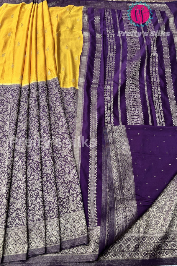 Semi Crepe Silk Saree-PF28783