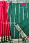 Pure Mysore Crepe Silk Saree