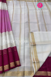 Pure Mysore Crepe Silk Saree-PF10451
