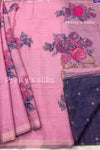 Cotton Blend Silk Saree