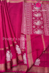 Semi Dola Silk Saree-PF68914