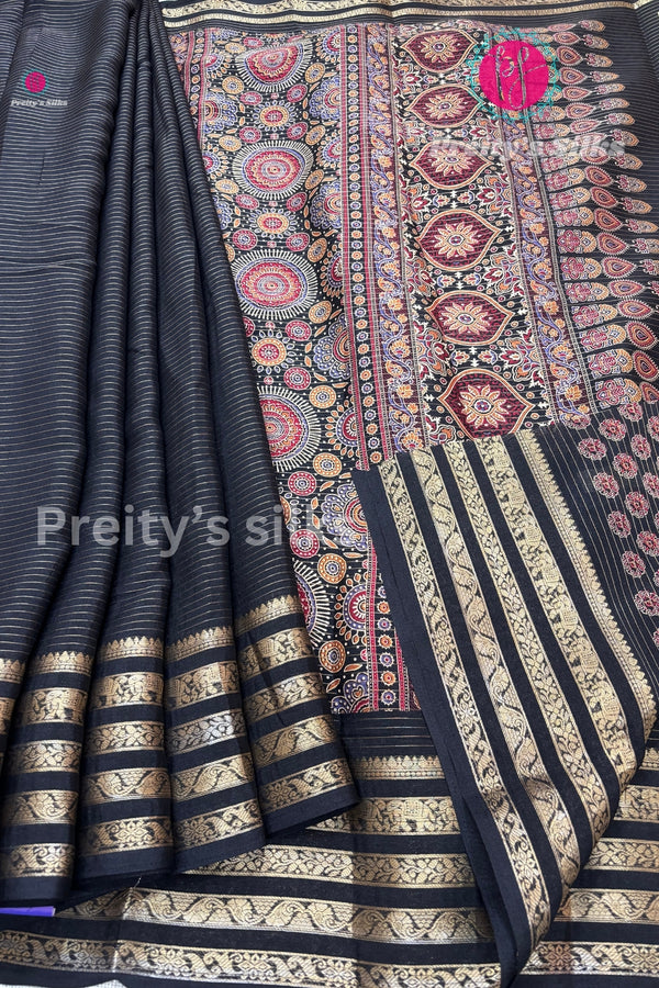 Semi Crepe Silk Saree