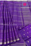 Semi Mysore Crepe Silk Saree