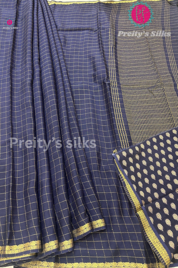 Semi Crepe Georgette Silk Saree