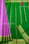Pure Mysore Crepe Silk Saree