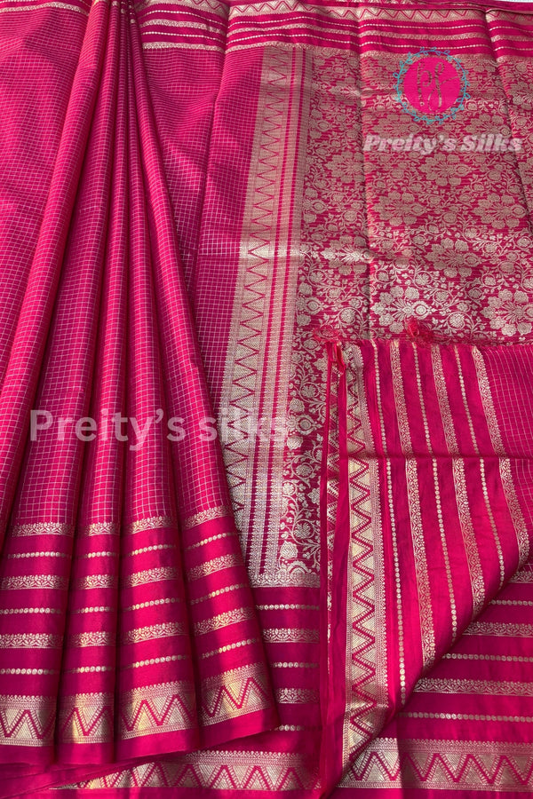Semi Crepe Silks Saree