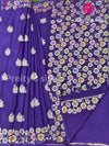 Semi Wrinkle Crepe Silk saree