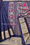 Semi Georgette Silk Saree