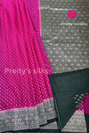 SEMI TUSSAR GEORGETTE SILK SAREE- PF37670. (PLEASE NOTE EACH DESIGNS ARE DIFFERENT CAREFULLY CHECK BEFORE ORDERING)