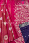 Semi Tissue Crepe Silk Saree
