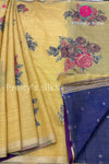 Cotton Blend Silk Saree