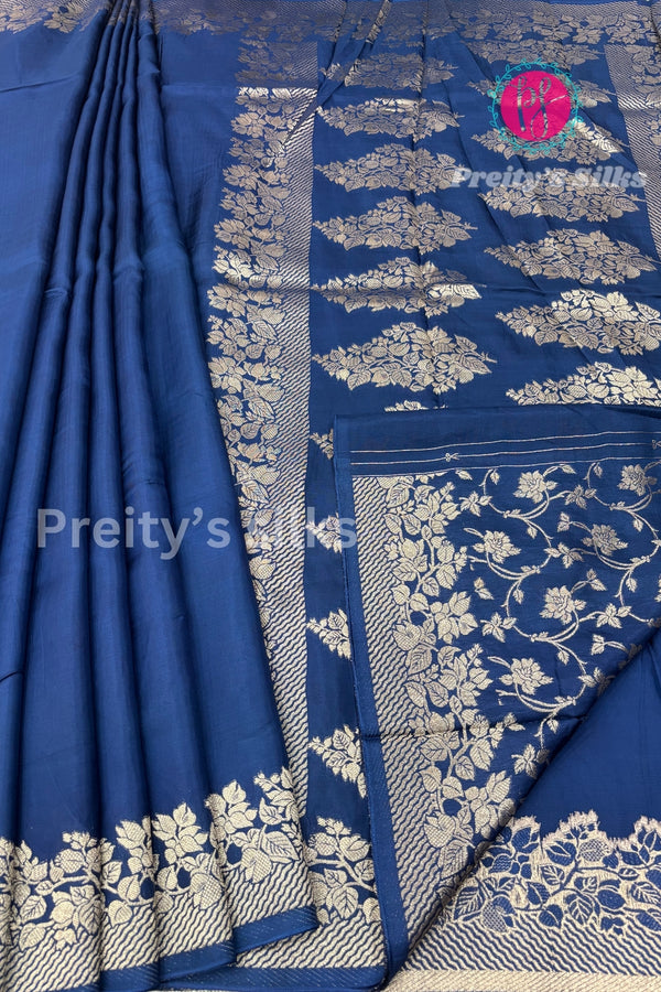 Munga Crepe Silk Saree-PF67702