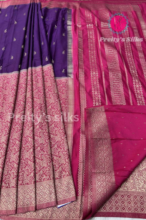 Semi Crepe Silk Saree-PF28783