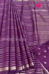 Semi Mysore Crepe Silk Saree