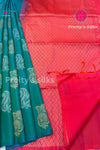 Half Pure Knachipuram Soft Silk Saree