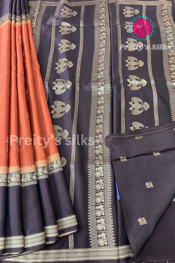 Semi Silk Saree-PF73300