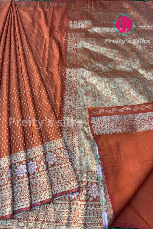 Semi Banarasi Silk Saree
