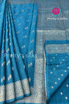 Semi Banarasi Crepe Silk Saree-PF79718