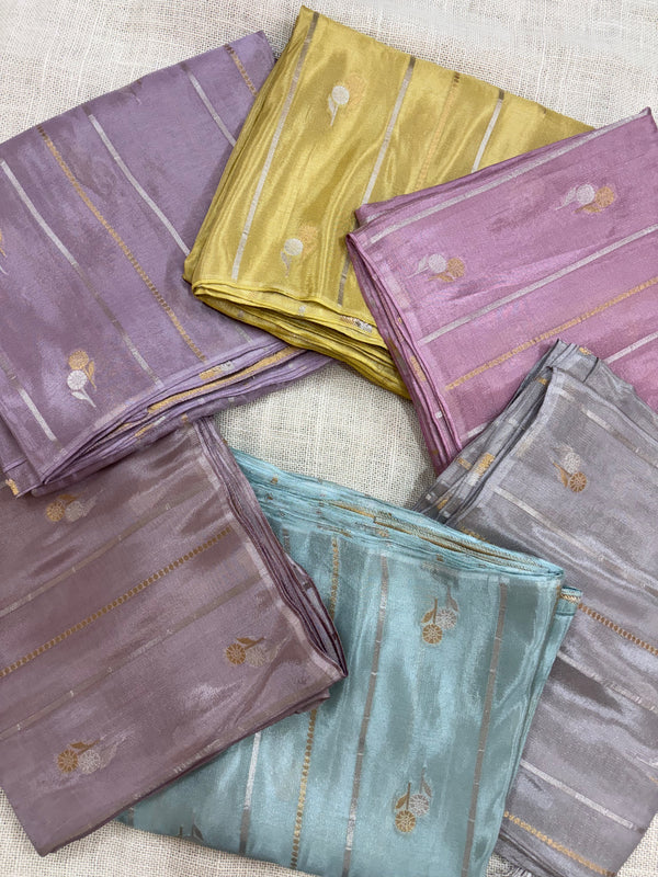 Tissue Crepe Silk Saree