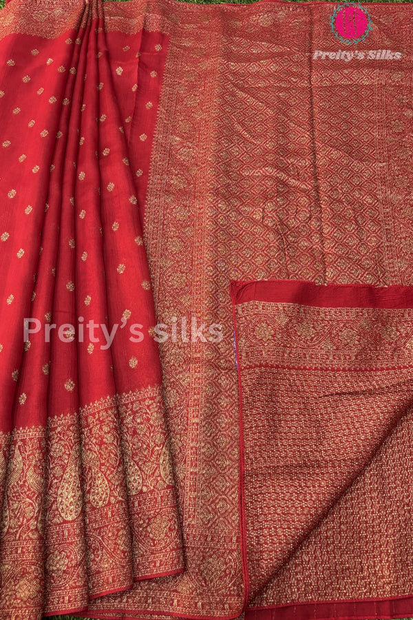Tussar Dupion With Antique Zari Saree
