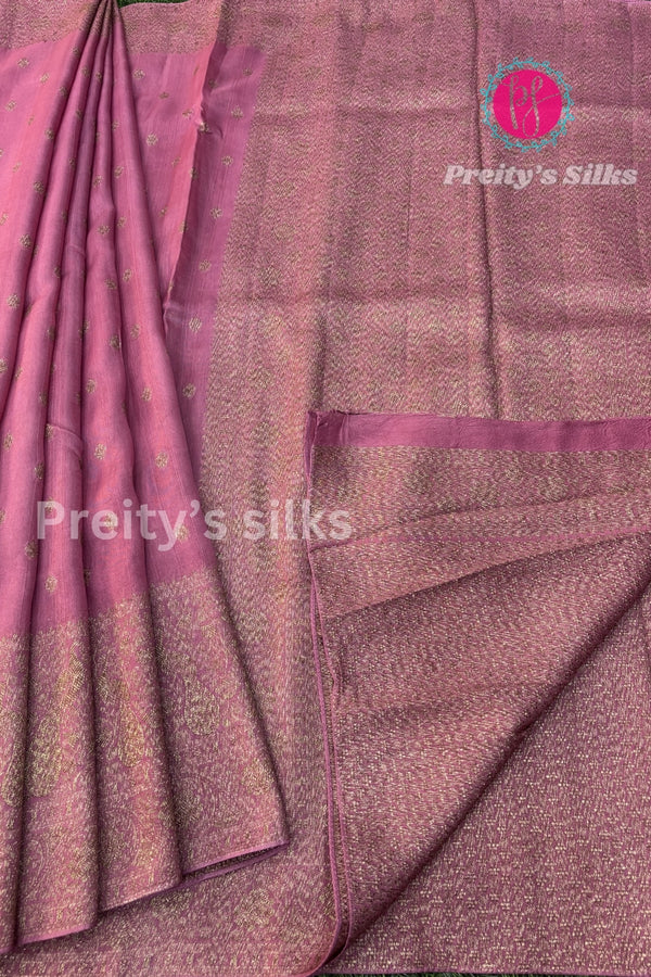 Tussar Dupion With Antique Zari Saree