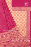 Semi Banarasi Crepe Silk Saree-PA00856