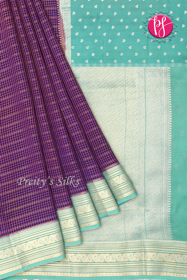 Munga Crepe Silk Saree-PA01537