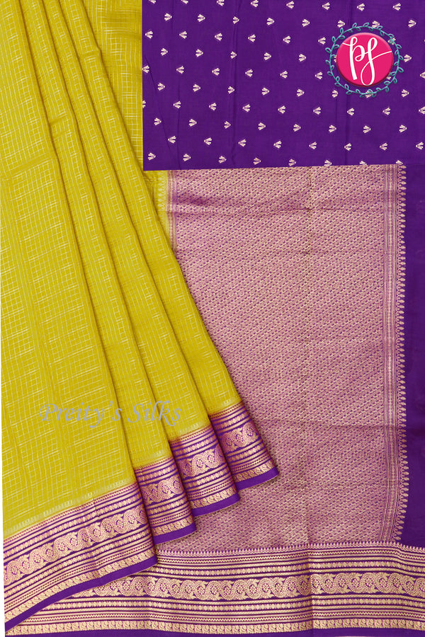 Munga Crepe Silk Saree-PA01537