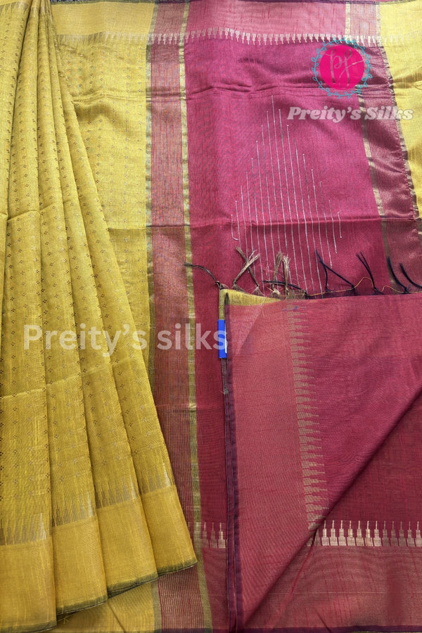 Cotton Silk Saree-PA02865