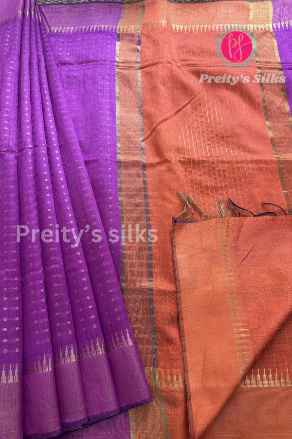 Cotton Silk Saree-PA02865