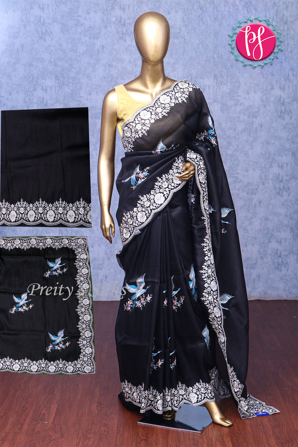 Tissue Organza Saree-PA05373