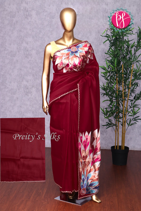 Tissue Organza Saree-PA05437