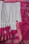 Dola Silk with Tread Embroidery Saree-PA06080