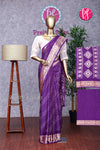 Semi wrinkle Crepe Silk Saree-PA06686
