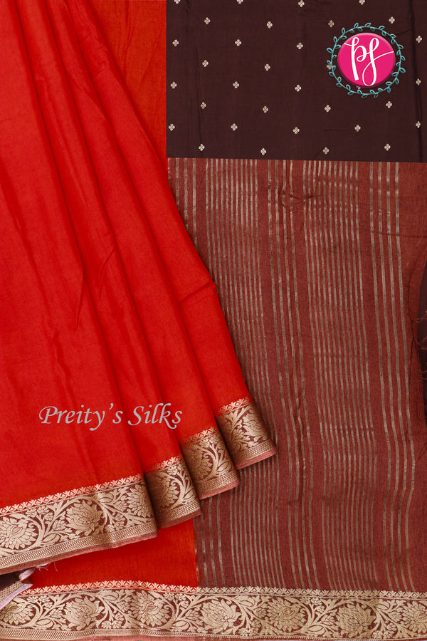 Soft tussar silk -PA06990