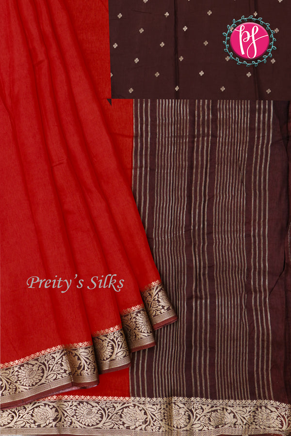Soft tussar silk -PA06990