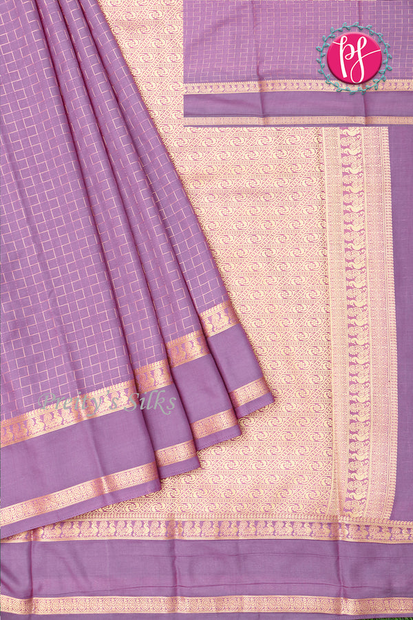 Semi mysore Silk Saree-PA07305