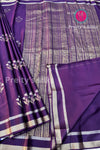Pure Designer Crepe Silk Saree-PF35498 - Purple