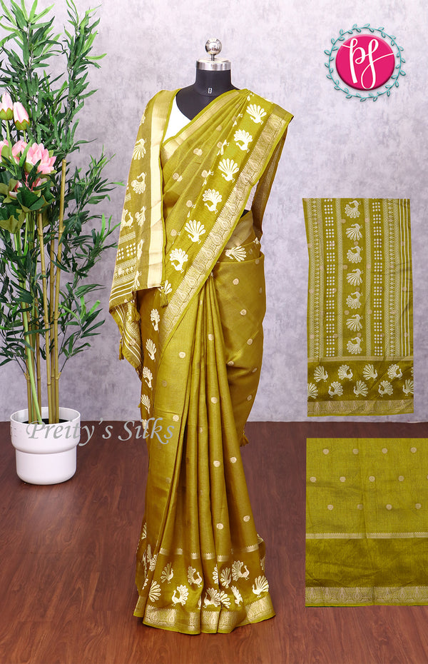 Semi Silk Saree -PF70775