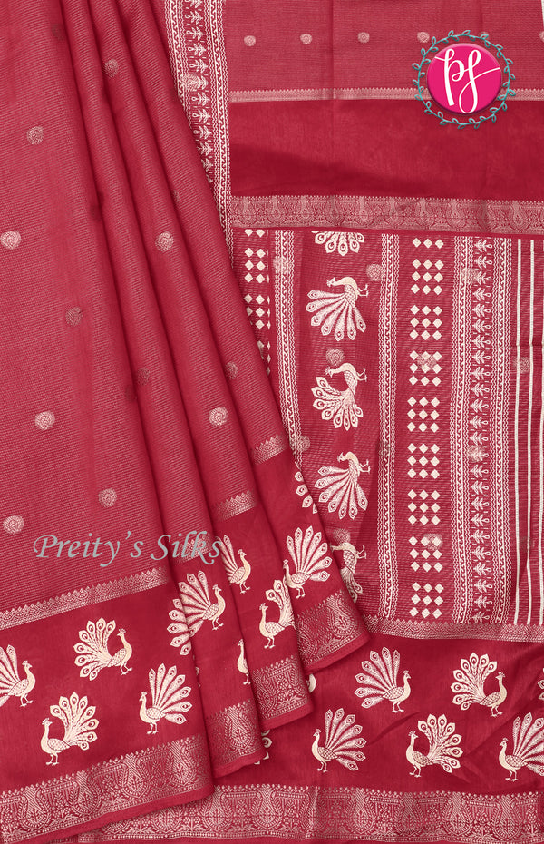 Semi Silk Saree -PF70775