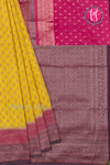 Semi Banarasi 3D pattern Silk Saree-PF76364