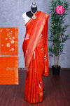 Viscose Crepe Silk Saree-PF78401