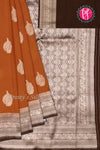 Semi Banarasi Georgette Silk Saree-PF78574