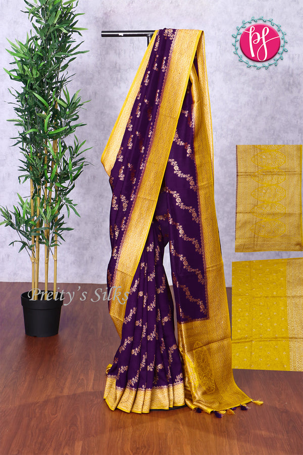 Tussar Georgette Silk Saree-PF83329
