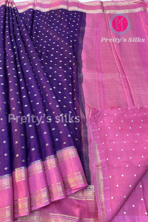 Tussar Dhupion Silk Saree-PF85264