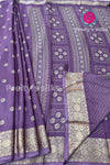 Semi Wrinkle Crepe Silk Saree-PF85636