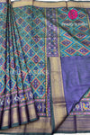Semi Ikkat Pochampally Silk Saree-PF86504