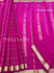 Pure Mysore Crepe Silk Saree -Pink -PF34777