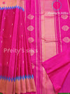 Pure Kanjeevaram Silk Saree -Pink - PF15046