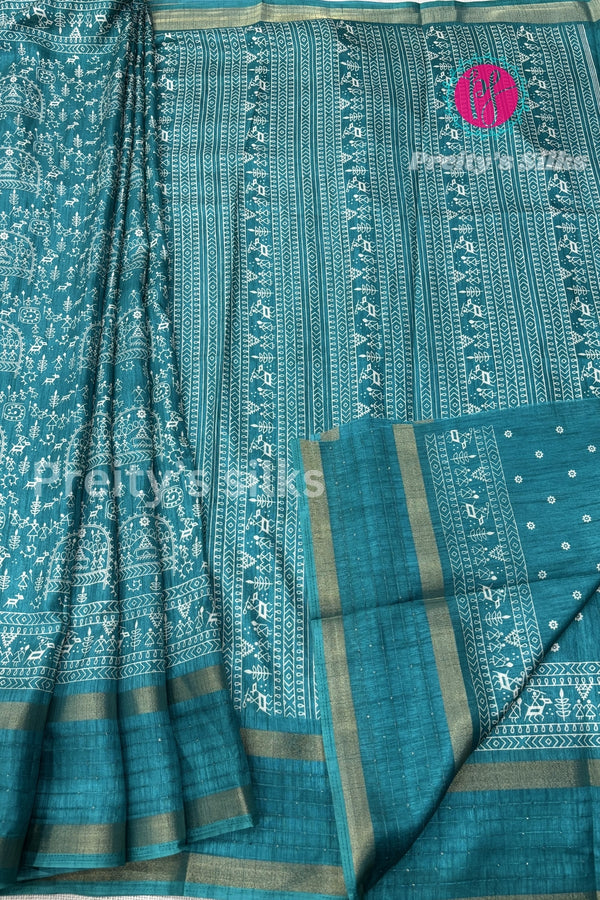 Semi Dola Silk Saree-PA0601